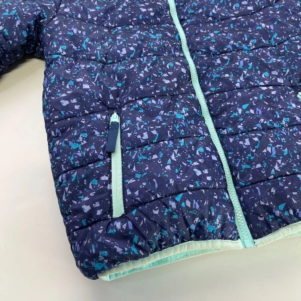 Eddie Bauer Childrens Purple and Teal Water Resistant Winter Jacket, Eddie 517